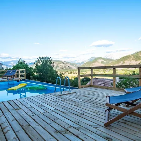 Halte Air Et Go בית נופש Marcoux (Alpes-de-Haute-Provence)